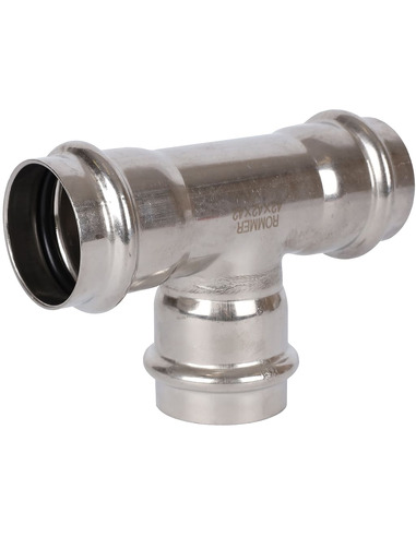 Тройник ROMMER 42х42х42 для нержавеющих труб пресс