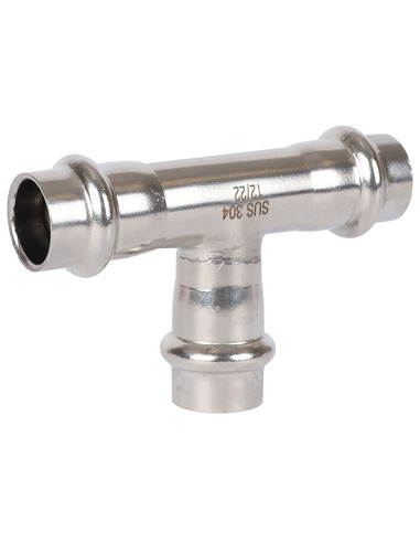 Тройник ROMMER 15х15х15 для нержавеющих труб пресс