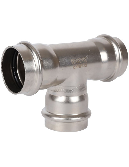 Тройник ROMMER 35х35х35 для нержавеющих труб пресс