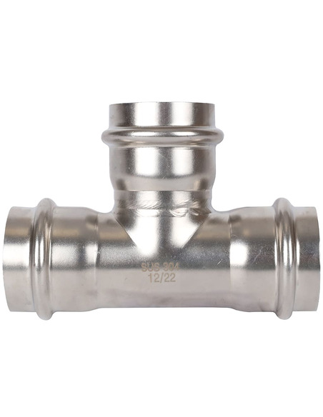 Тройник ROMMER 35х35х35 для нержавеющих труб пресс