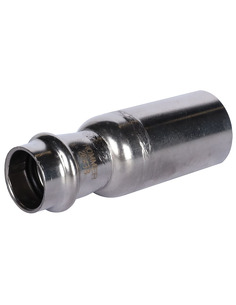 Муфта переходная однораструбная ROMMER 28х18 для нержавеющих труб пресс