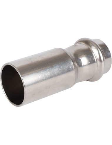 Муфта переходная однораструбная ROMMER 28х22 для нержавеющих труб пресс