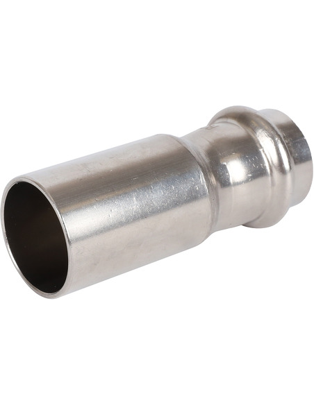 Муфта переходная однораструбная ROMMER 28х22 для нержавеющих труб пресс