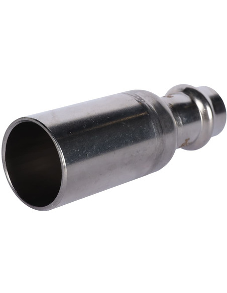 Муфта переходная однораструбная ROMMER 28х15 для нержавеющих труб пресс