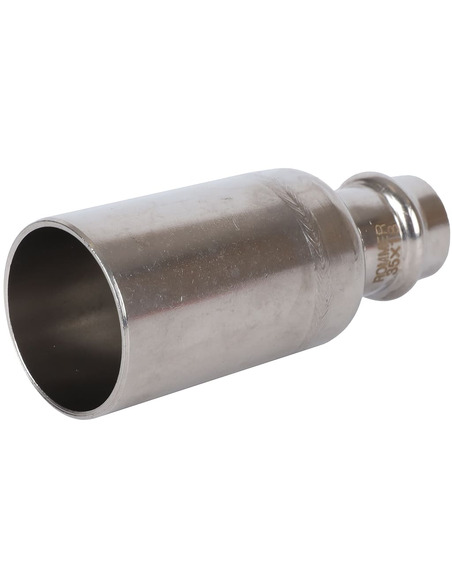 Муфта переходная однораструбная ROMMER 35х18 для нержавеющих труб пресс