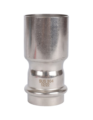 Муфта переходная однораструбная ROMMER 54х42 для нержавеющих труб пресс