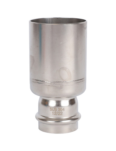 Муфта переходная однораструбная ROMMER 54х35 для нержавеющих труб пресс