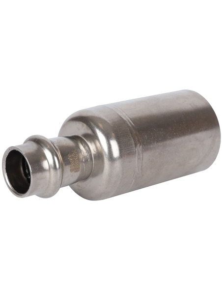 Муфта переходная однораструбная ROMMER 35х15 для нержавеющих труб пресс