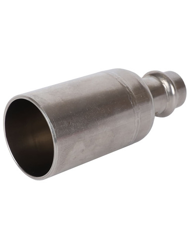 Муфта переходная однораструбная ROMMER 35х15 для нержавеющих труб пресс