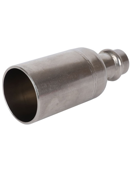 Муфта переходная однораструбная ROMMER 35х15 для нержавеющих труб пресс