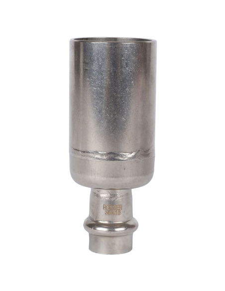 Муфта переходная однораструбная ROMMER 35х15 для нержавеющих труб пресс