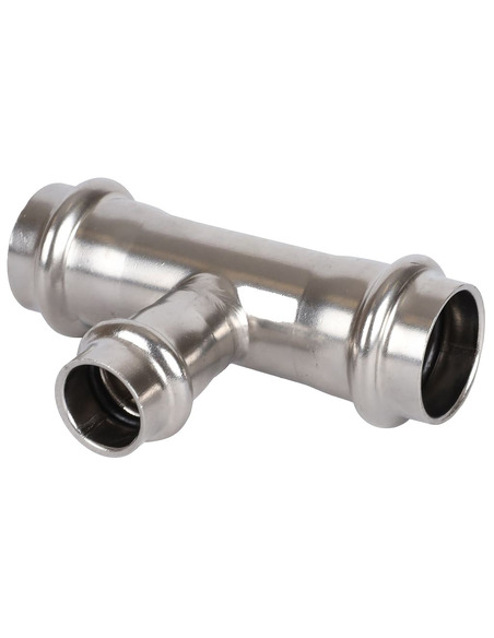 Тройник переходной ROMMER 22х18х22 для нержавеющих труб пресс