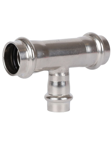 Тройник переходной ROMMER 22х18х22 для нержавеющих труб пресс