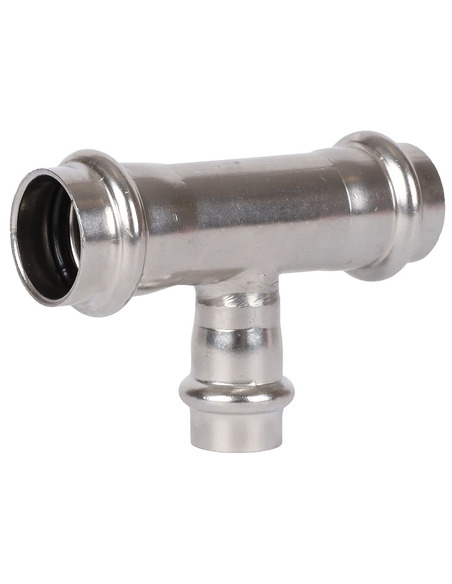 Тройник переходной ROMMER 22х18х22 для нержавеющих труб пресс