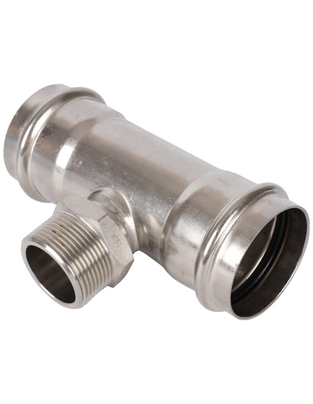 Тройник переходной ROMMER 54x1 1/4"х54 НР для нержавеющих труб пресс