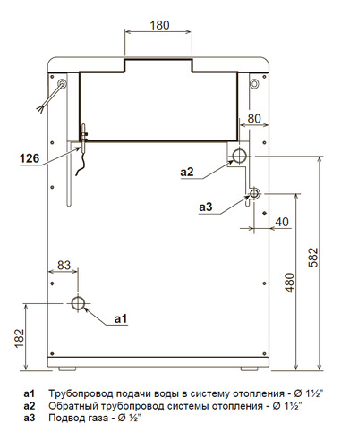 Газовый котел Ferroli Pegasus 56