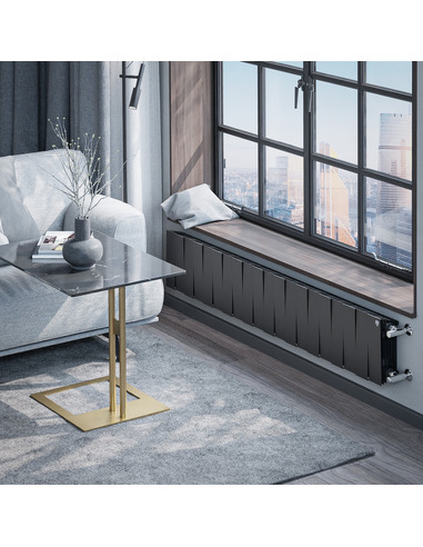 Биметаллический радиатор Royal Thermo PianoForte Noir Sable 200 х20