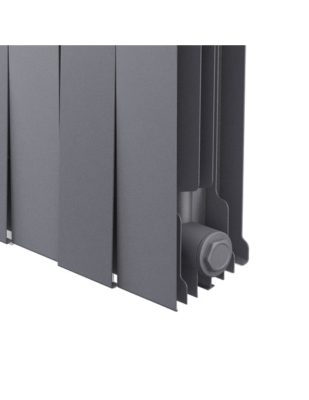 Биметаллический радиатор Royal Thermo PianoForte Silver Satin 200 х20 Биметаллический радиатор Royal Thermo PianoForte Silver Satin 200 х20