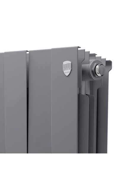 Биметаллический радиатор Royal Thermo PianoForte Silver Satin 200 х16 Биметаллический радиатор Royal Thermo PianoForte Silver Satin 200 х16