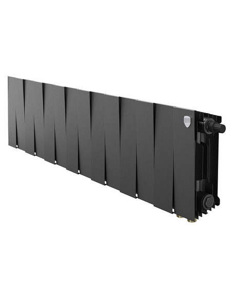 Биметаллический радиатор Royal Thermo PianoForte Noir Sable VDR 200 х14 Биметаллический радиатор Royal Thermo PianoForte Noir Sable VDR 200 х14
