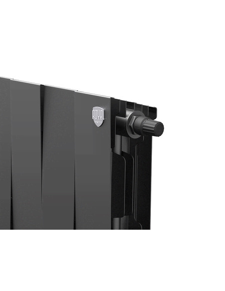 Биметаллический радиатор Royal Thermo PianoForte Noir Sable VDR 200 х14 Биметаллический радиатор Royal Thermo PianoForte Noir Sable VDR 200 х14