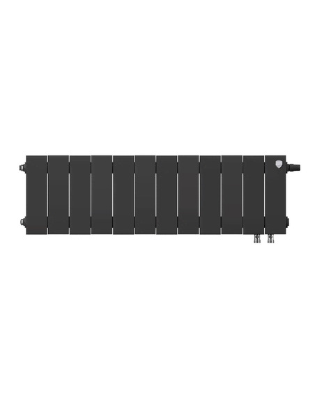 Биметаллический радиатор Royal Thermo PianoForte Noir Sable VDR 200 х12 Биметаллический радиатор Royal Thermo PianoForte Noir Sable VDR 200 х12