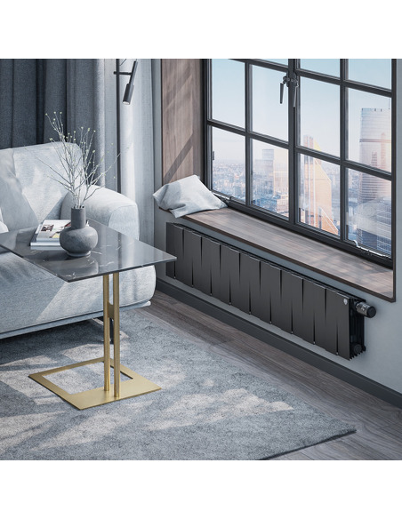 Биметаллический радиатор Royal Thermo PianoForte Noir Sable VDR 200 х18 Биметаллический радиатор Royal Thermo PianoForte Noir Sable VDR 200 х18
