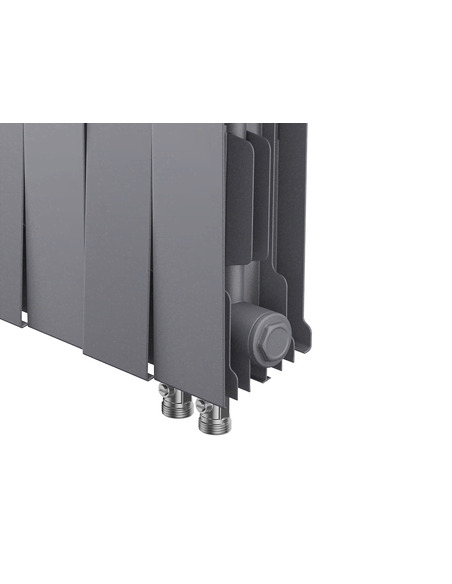 Биметаллический радиатор Royal Thermo PianoForte Silver Satin VDR 200 х20