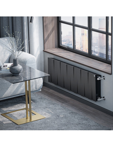 Биметаллический радиатор Royal Thermo PianoForte Noir Sable 300 х14