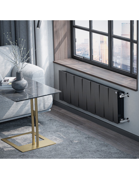 Биметаллический радиатор Royal Thermo PianoForte Noir Sable 300 х14