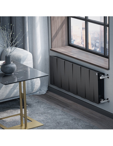 Биметаллический радиатор Royal Thermo PianoForte Noir Sable 300 х12