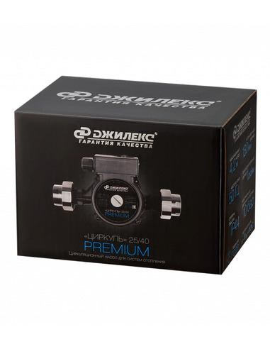 Насос циркуляционный Джилекс Циркуль 25/40 180 PREMIUM