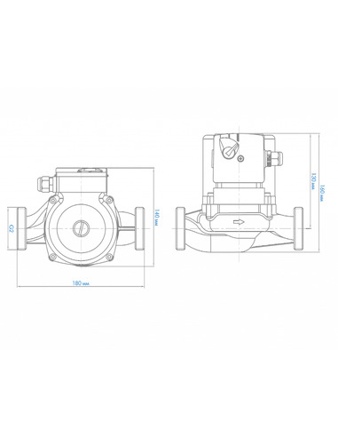 Насос циркуляционный Джилекс Циркуль 32/80 180 PREMIUM