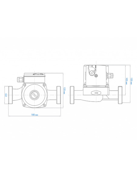 Насос циркуляционный Джилекс Циркуль 32/40 180 PREMIUM