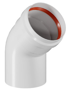 Отвод ROMMER Ø80 - 45° п/м