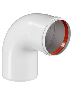 Отвод ROMMER Ø80 - 90° п/м