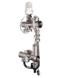 Насосно-смесительный узел VALTEC VALMIX термостат. головка 20-62°C, без насоса