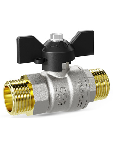 Кран шаровой LD Pride 3/4" НР-НР (бабочка)