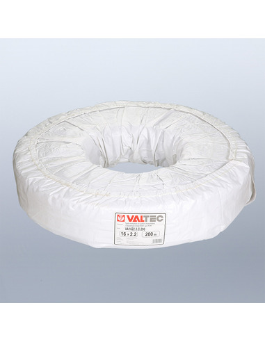 Труба из сшитого полиэтилена VALTEC VA1622.3.C 16х2,2 PE-Xa/EVOH серая (бухта 500 м)