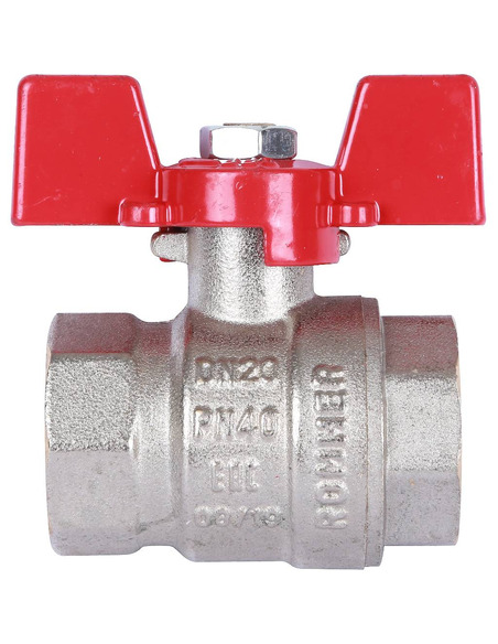 Кран шаровой ROMMER 3/4" ВР-ВР (бабочка)