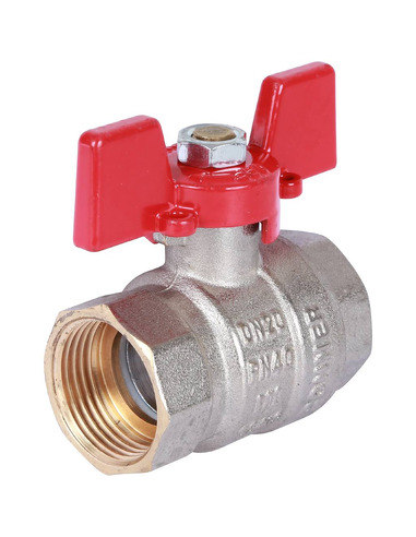 Кран шаровой ROMMER 3/4" ВР-ВР (бабочка)