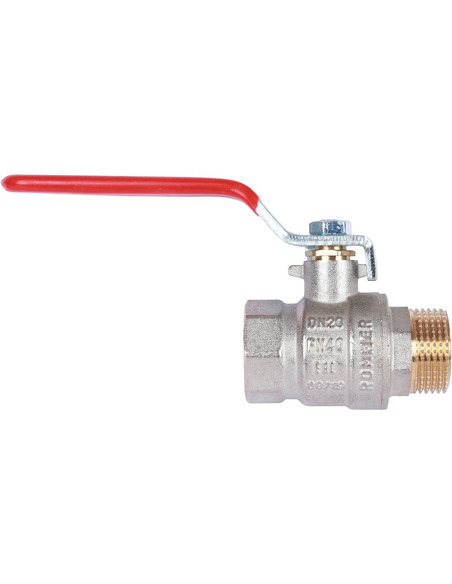 Кран шаровой ROMMER 3/4" ВР-НР (рычаг)