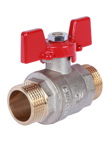 Кран шаровой ROMMER 3/4" НР-НР (бабочка)