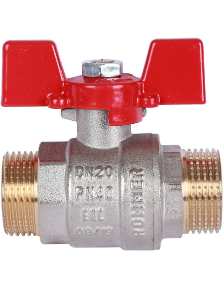 Кран шаровой ROMMER 3/4" НР-НР (бабочка)
