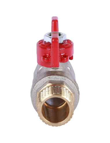 Кран шаровой ROMMER 1/2" ВР-НР (бабочка)