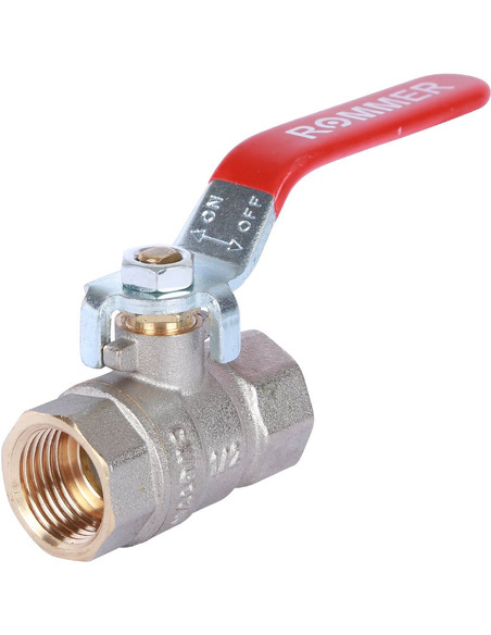 Кран шаровой ROMMER 1/2" ВР-ВР (рычаг)