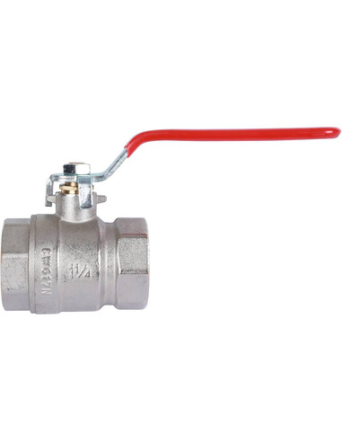 Кран шаровой ROMMER 1 1/4" ВР-ВР (рычаг)