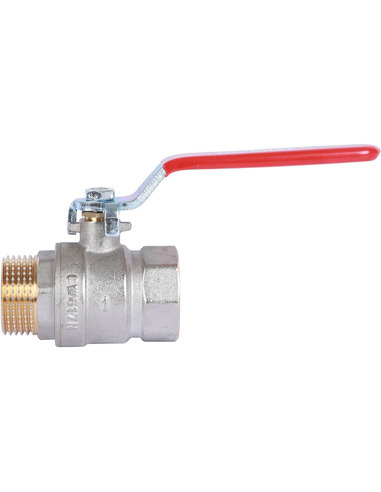 Кран шаровой ROMMER 1" ВР-НР (рычаг)