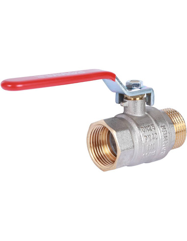 Кран шаровой ROMMER 1" ВР-НР (рычаг)