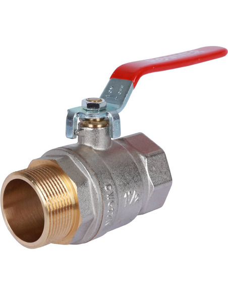 Кран шаровой ROMMER 1 1/2" ВР-НР (рычаг)